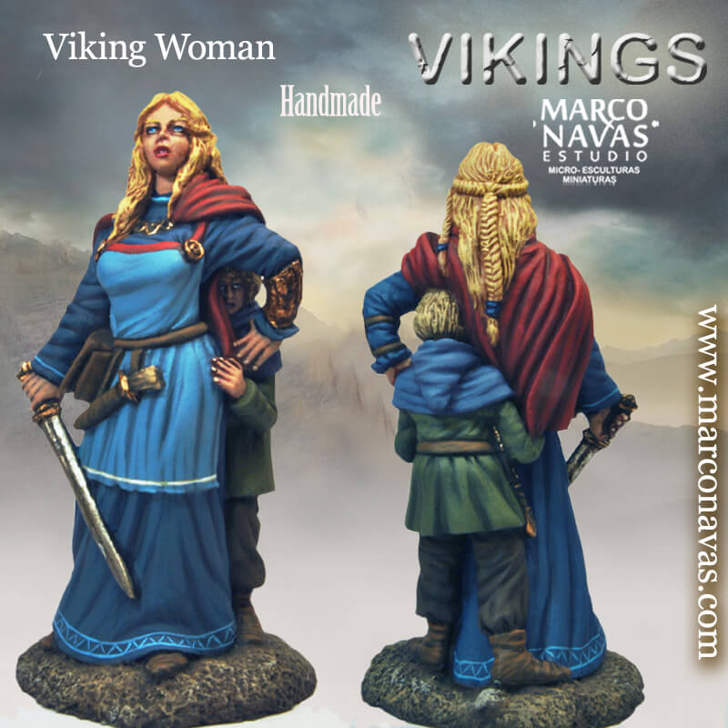 mujer vikinga