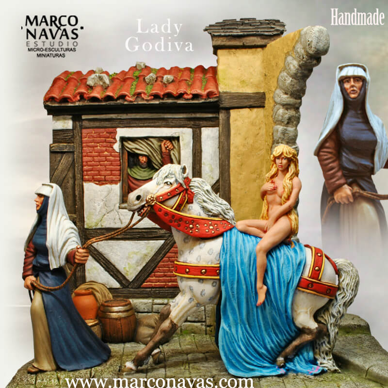 godiva diorama