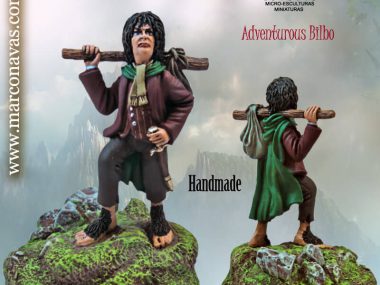 Fantasy Bilbo Miniatur Figure, Marco Navas