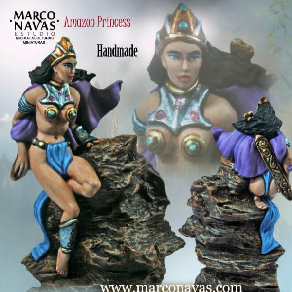 Fantasy Pricess figure, Marco Navas Miniatures