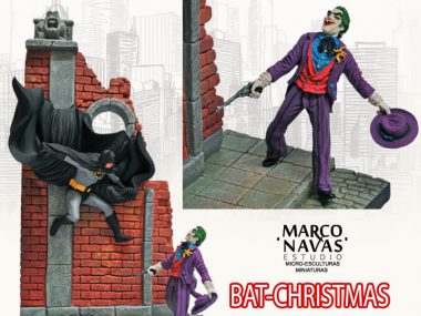 comic Batchrismas figure, marco Navas