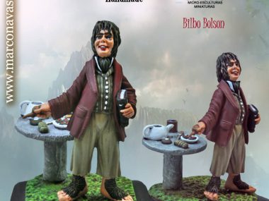 Fantasy Bilbo Miniatur Figure, Marco Navas