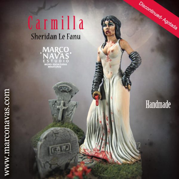 Carmilla,Classic Illustrated , Figures miniatures , Figures Collection, Marco Navas