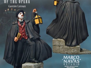 El fantasma de la opera,Classic Illustrated , Figures miniatures , Figures Collection, Marco Navas
