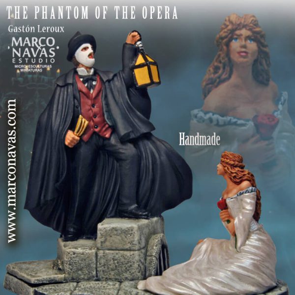 Phantom Opera,Classic Illustrated , Figures miniatures , Figures Collection, Marco Navas