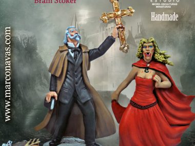 Dracula Lucy & Van Helsing figures, Marco Navas
