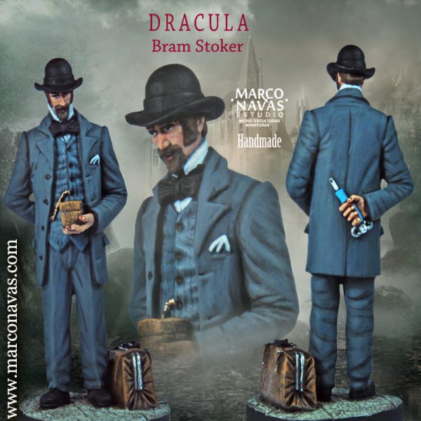 Dracula Dr. Seward figure, Marco Navas
