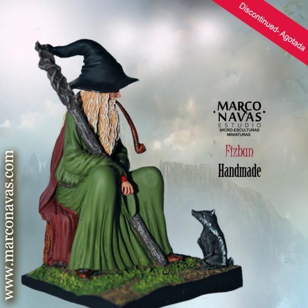 Fantasy wizard Miniature Figure, Marco Navas
