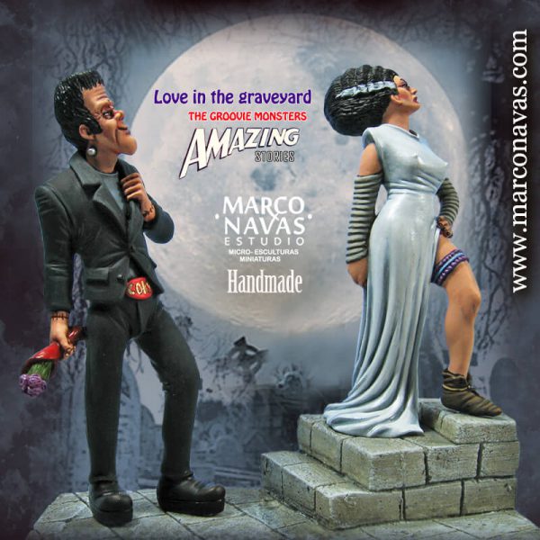 Frankenstein Miniature Figures Collection, Marco Navas