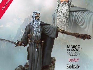 Fantasy wizard Miniature Figure, Marco Navas