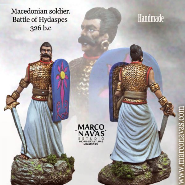 Historical Figures Macedonian soldier , miniature Figure Collection, Marco Navas
