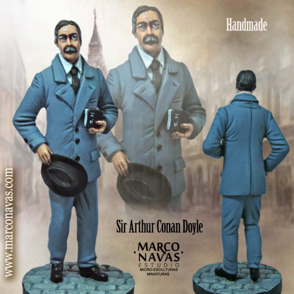 Arthur Conan Doyle, Sherlock Holmes in Baker Street, Miniatures Figures Collection, Marco Navas