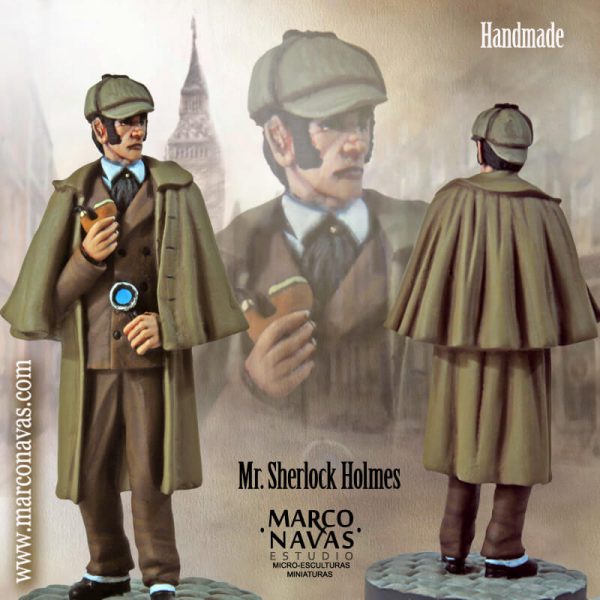 Sherlock Holmes Baker Street, Miniatures Figures Collection, Marco Navas