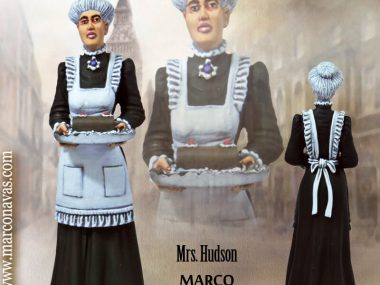 Mrs Hudson, Sherlock Holmes in Baker Street, Miniatures Figures Collection, Marco Navas