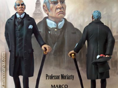 Moriarty, Sherlock Holmes in Baker Street, Miniatures Figures Collection, Marco Navas