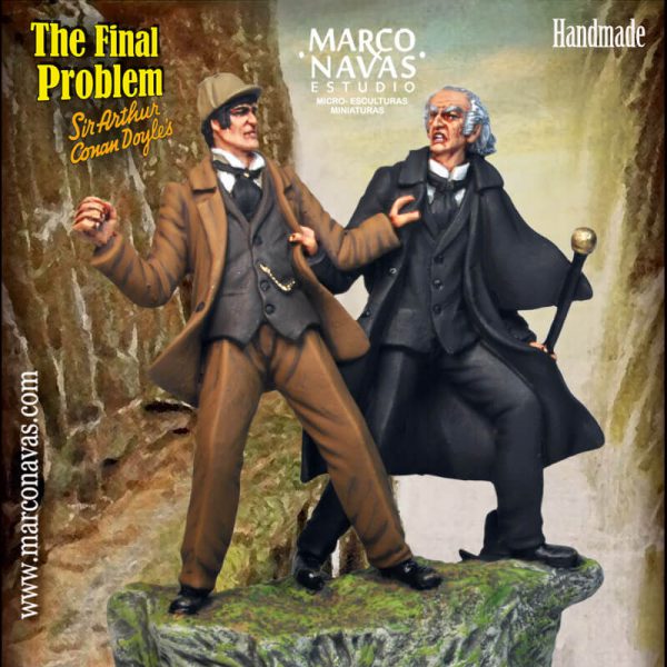 Sherlock Holmes Final Problem, Miniatures Figures Collection, Marco Navas