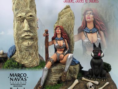 Red Sonja Fantasy, Heroic Fantasy Kit, Miniatures Figures Collection, Marco Navas
