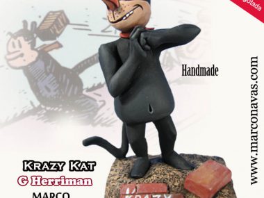 comic Krazy Kat figure, marco navas