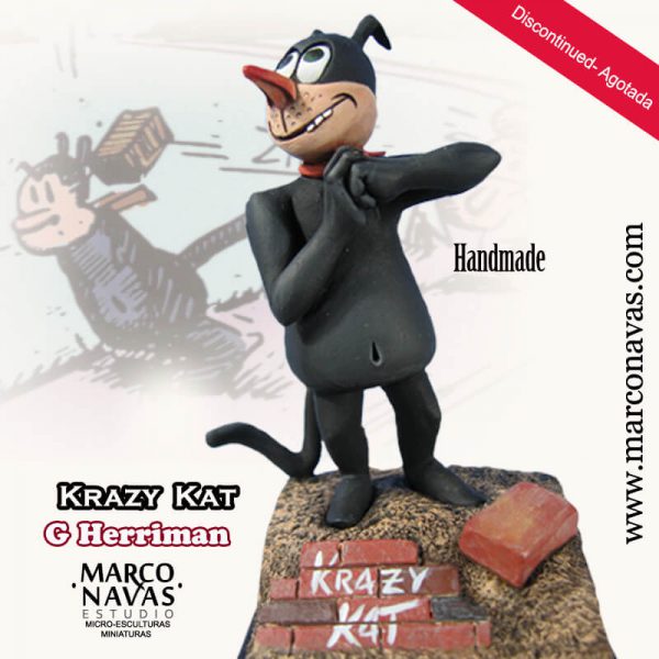 comic Krazy Kat figure, marco navas