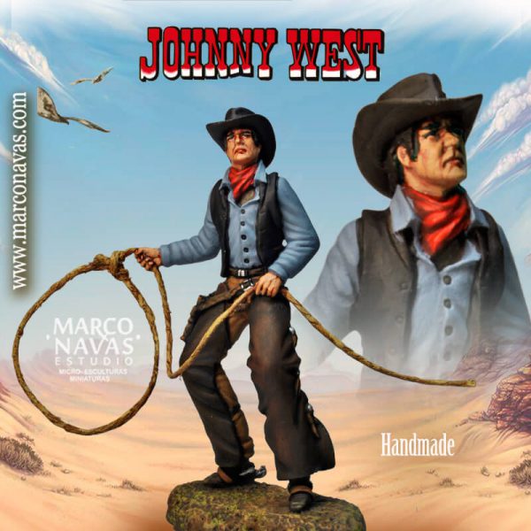 Johnny West, miniatures figures Marx Toys collection, Marco Navas
