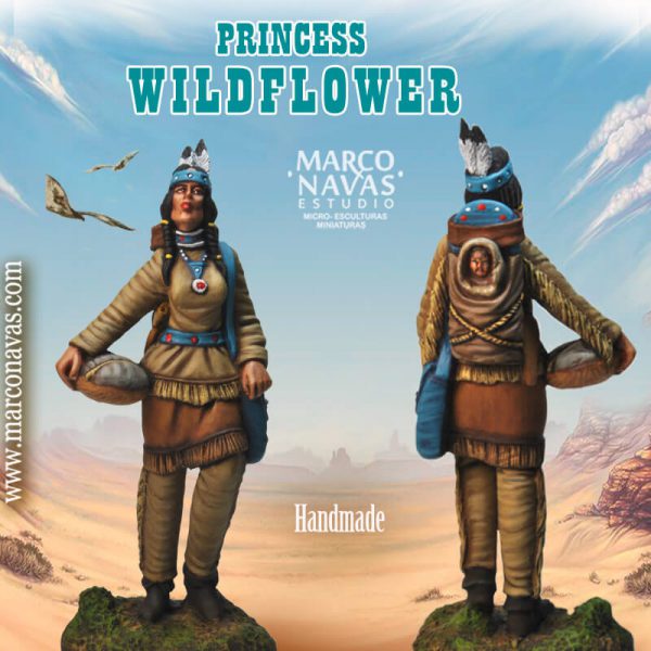 wildflower,Johnny West Far West, miniatures figures Marx Toys collection, Marco Navas
