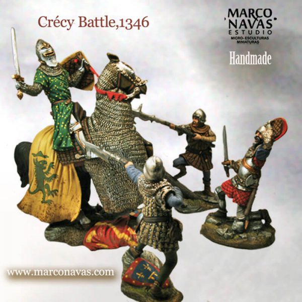 medieval toy soldier, creccy battle figur kit