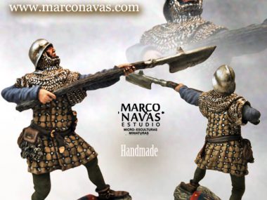 Historical Figures Medieval Crezy, miniature Figure Collection, Marco Navas