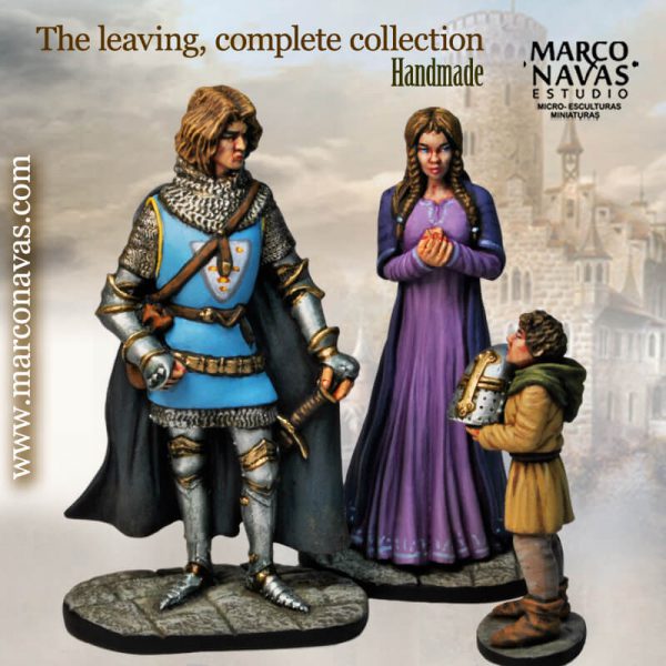 Historical Figures Medieval miniature Figure Collection, Marco Navas