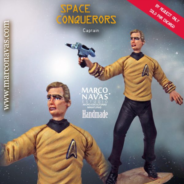 Sci Fi Captain, Figures miniatures , Figures Collection, Marco Navas