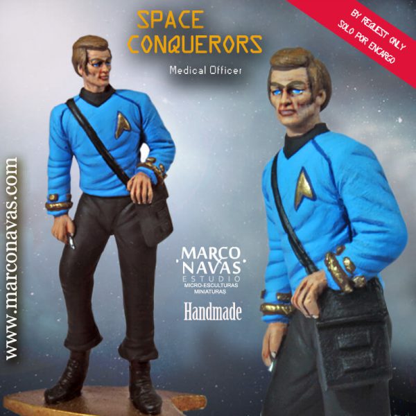 Sci Fi medical Officer, Figures miniatures , Figures Collection, Marco Navas