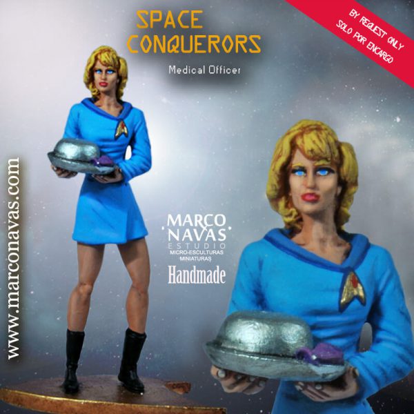 Sci Fi Nurse, Figures miniatures , Figures Collection, Marco Navas