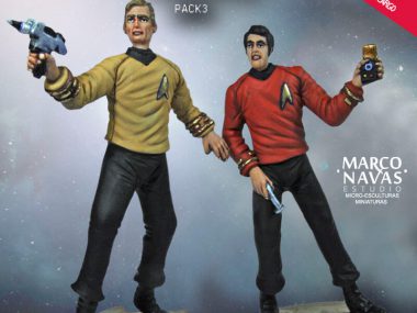 Sci Fi Engineer Officer Pack, Figures miniatures , Figures Collection, Marco Navas