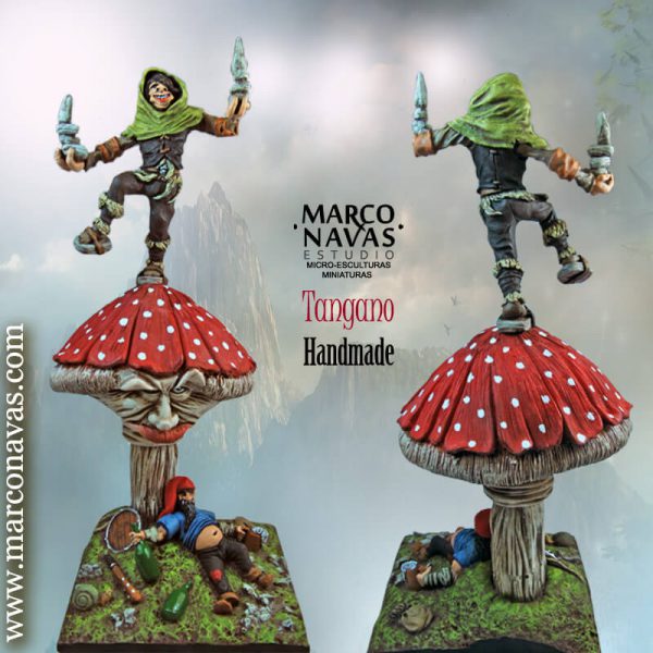 Fantasy Mushroom Miniatur Figure, Marco Navas