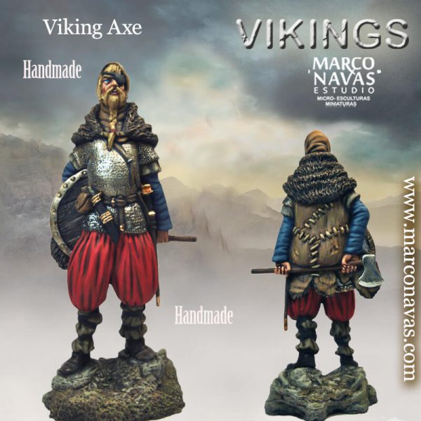 Vikings Axe Historical Figures miniatures , Figures Collection, Marco Navas
