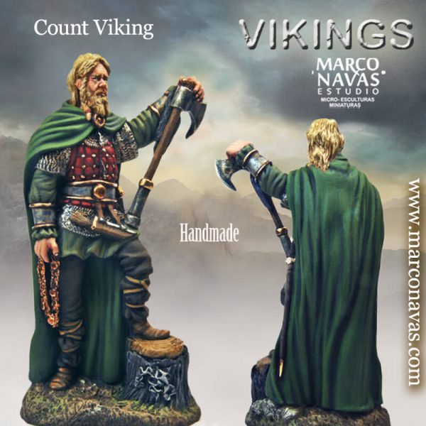 Vikings Historical Figures miniatures , Figures Collection, Marco Navas