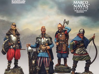Vikings East servants of Odin Historical Figures miniatures , Figures Collection, Marco Navas