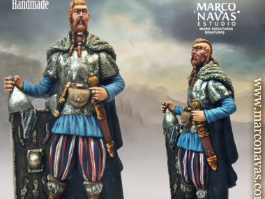 Vikings leader of Rus Historical Figures miniatures , Figures Collection, Marco Navas