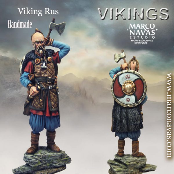 Vikings Rus Historical Figures miniatures , Figures Collection, Marco Navas