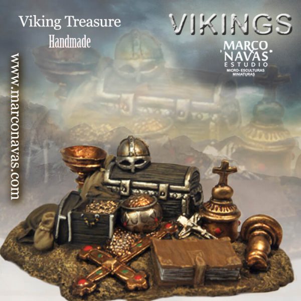 Vikings Treausure Historical Figures miniatures , Figures Collection, Marco Navas