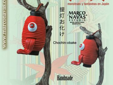 Chochin Obake Yokai, Miniatures Figures Collection, Marco Navas, Manga anime