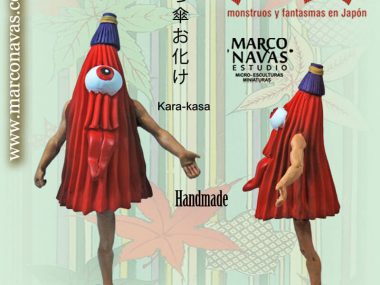 Yokai Karakasa, Miniatures Figures Collection, Marco Navas, manga anime