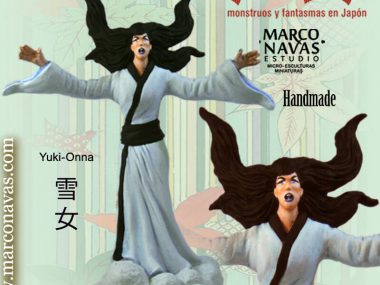 Yuki Onna Yokai, Miniatures Figures Collection, Marco Navas, Manga anime